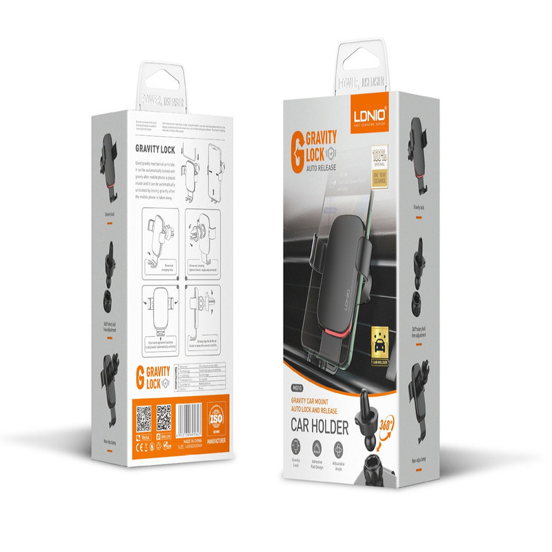 تصویرجعبه بسته بندی  پایه نگهدارنده گوشی موبایل الدینیو مدل MG10 تهران 1020