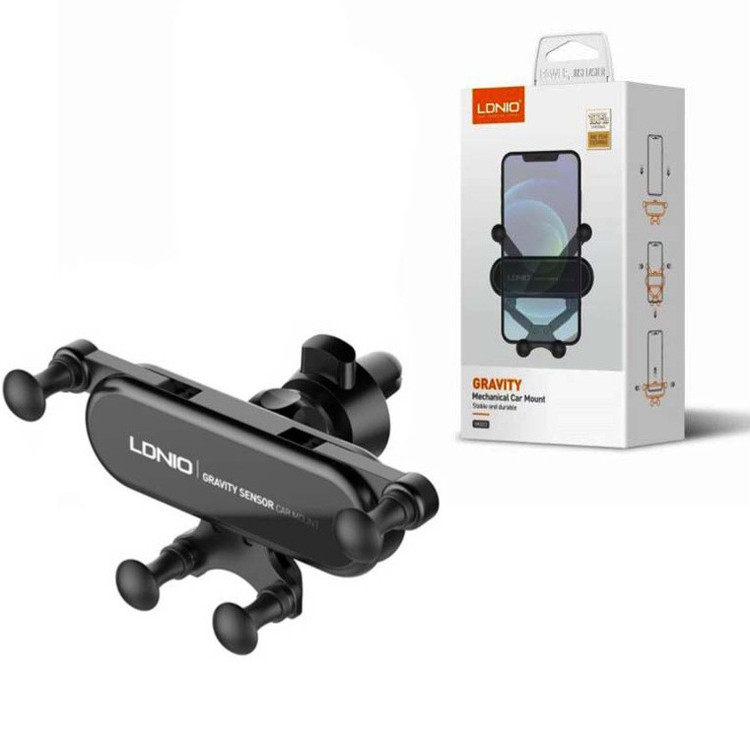 تصویر جعبه بسته بندی پایه نگهدارنده گوشی موبایل و تبلت الدینیو مدل MG03