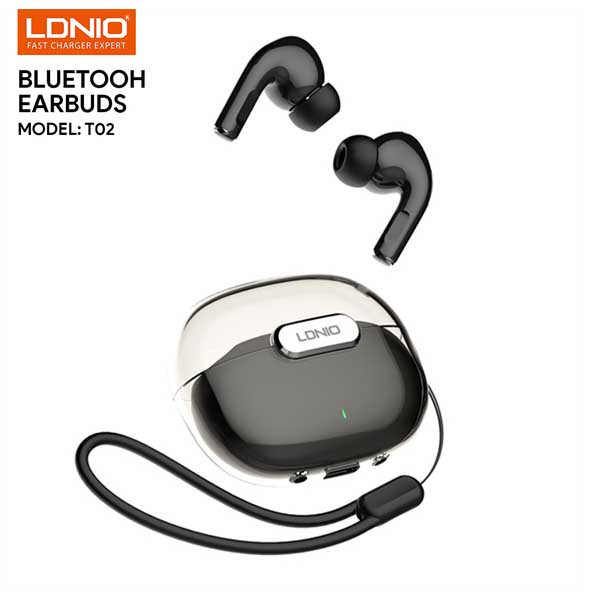 تصویر هندزفری بی سیم الدینیو مدل T02با بند تهران 1020