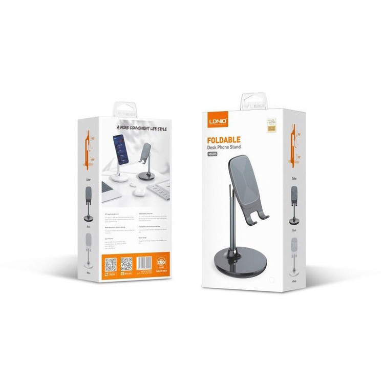 تصویر جعبه بسته بندی پایه نگهدارنده گوشی موبایل و تبلت الدینیو مدل MG05