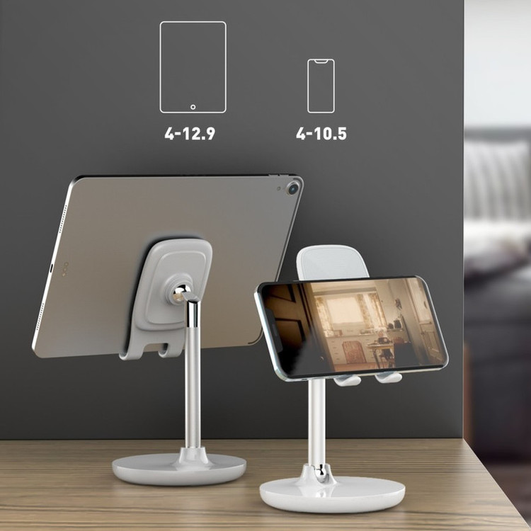 تصویر نحوه استفاده پایه نگهدارنده گوشی موبایل و تبلت الدینیو مدل MG05