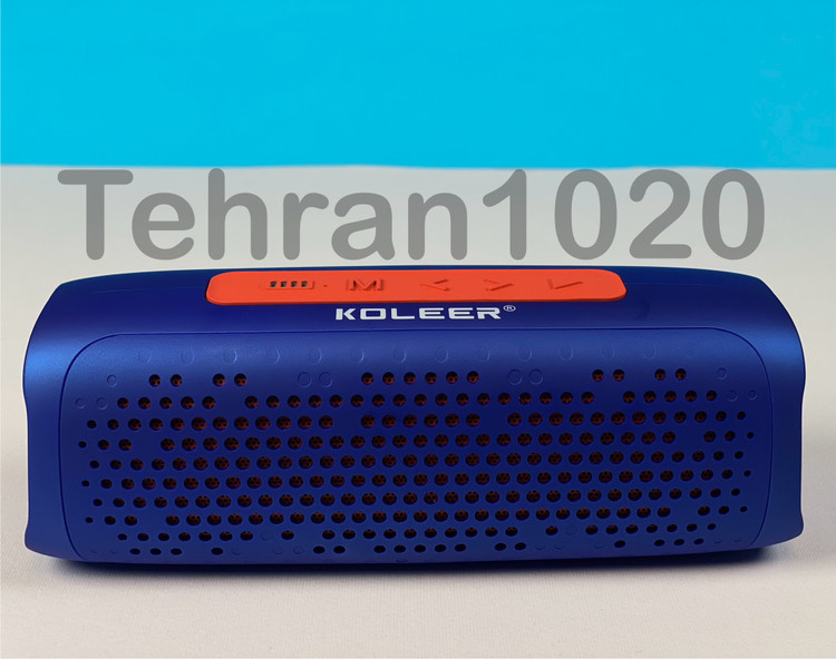 اسپیکر قابل حمل KOLEER S881 کولییر مدل اس 881 بلوتوثی سرمه ای تهران 1020