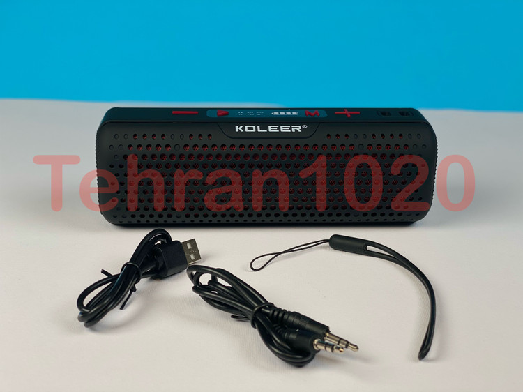 اسپیکر قابل حمل KOLEER S883 کولییر مدل اس 883 بلوتوثی مشکی تهران 1020