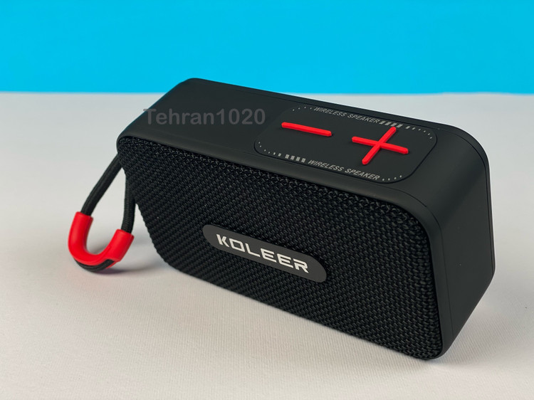 اسپیکر قابل حمل KOLEER H33 کولییر مدل اچ 33بلوتوثی مشکی تهران 1020همراه با بند