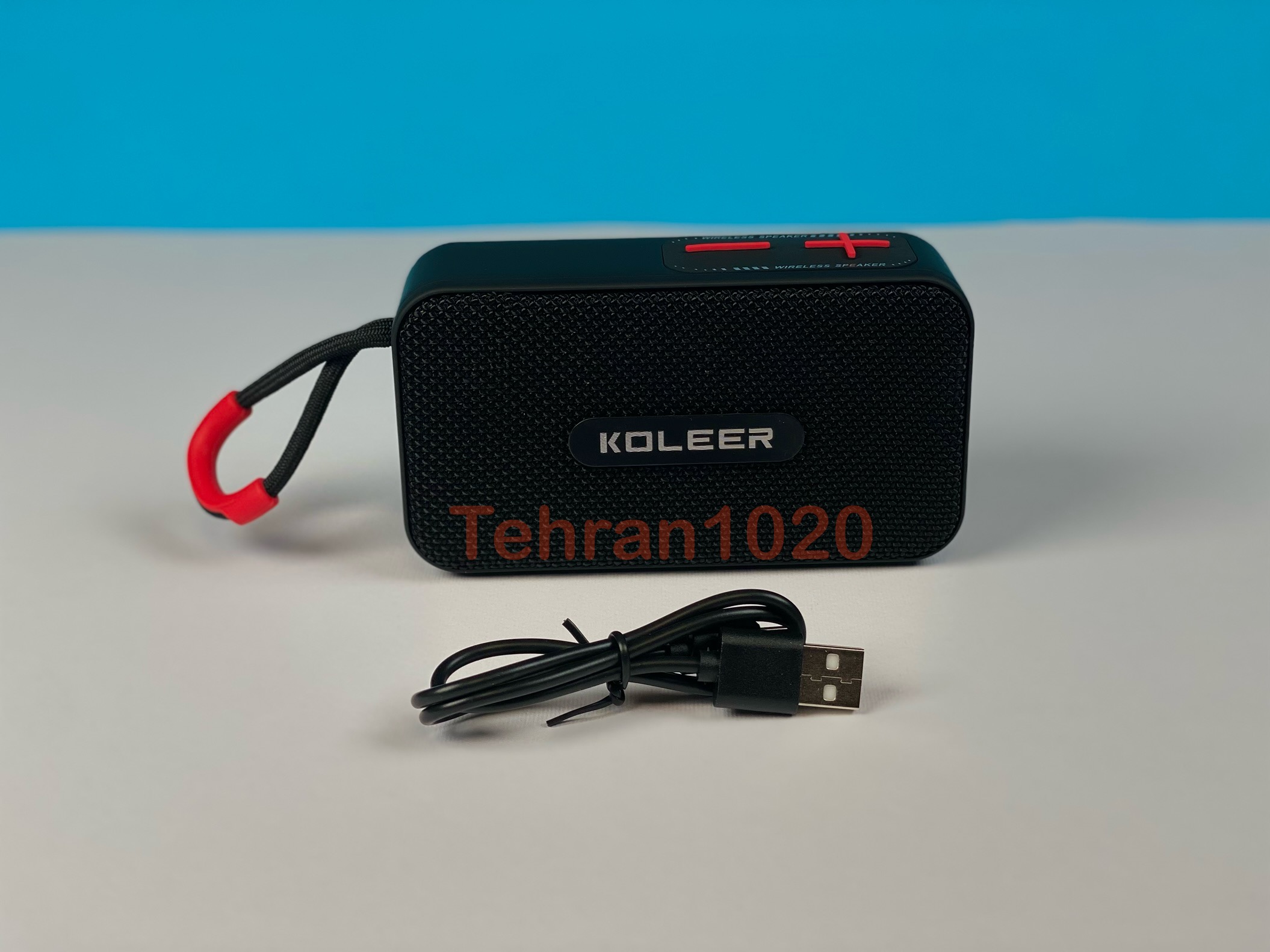اسپیکر قابل حمل KOLEER H33  کولییر مدل اچ 33بلوتوثی مشکی تهران 1020همراه با بندو سیم شارژر