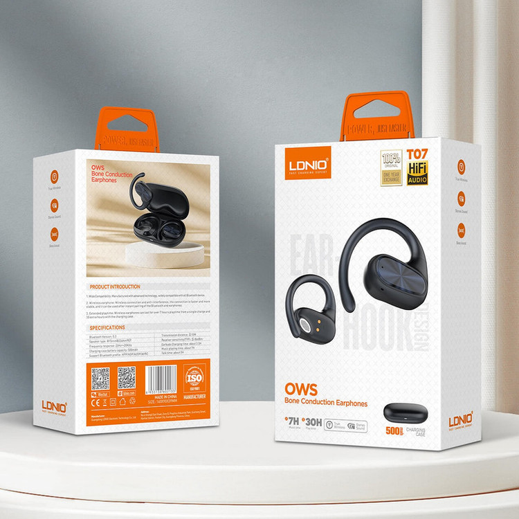 ویژگیها و مشخصات فنی هدفون بلوتوثی الدینیو T07